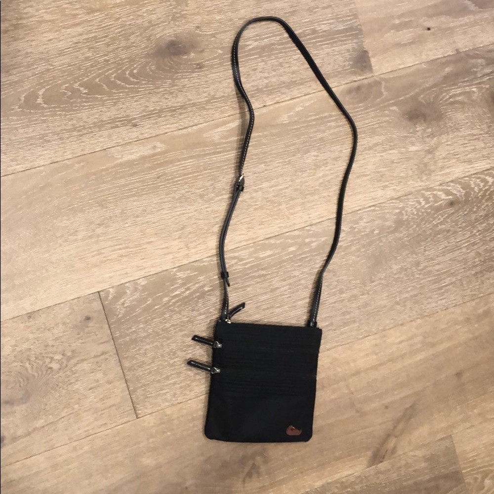 EUC Dooney and Burke Nylon Black CrossBody